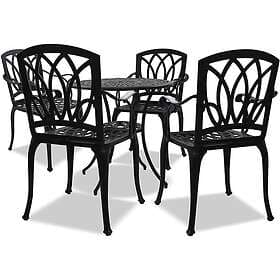 Centurion Supports POSITANO Luxurious Garden & Patio Table 4 Large Chairs with A