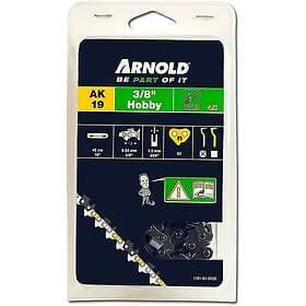 Arnold Hobby 1191-X1-0020 Saw Chain 3/8 Inch 1.3 mm 62 Links 45 cm Blade