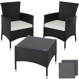 Rattan garden furniture set Lucerne tables and chairs, set, outdoor table chairs