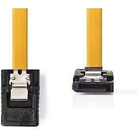 Nedis SATA 6 Gb / s Kabel Vinklad 1 m Gul