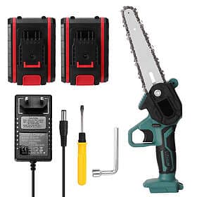 Unbranded 21V Portable Mini Electric Pruning Saw Rechargeable Small Wood Splitin