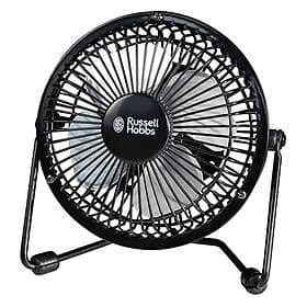 Russell Hobbs 4" Inch, Lightweight, Compact, Portable, USB Desk Fan, Quiet Opera