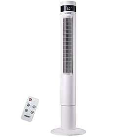 Mylek Tower Fan 44-Inch With Remote, Oscillating Cooling Fan 50W, The Perfect Be
