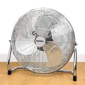Benross 42209 18-Inch Standing Floor Fan / High Velocity Fan / 3 Speed Settings 