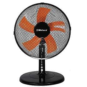Belaco 12" Table Fan Desk Fan with 3 Speed Oscillating cooling fan Stand Fan flo