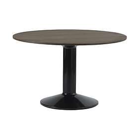 Muuto Midst pelarbord o120 cm Dark Oiled Oak-Black