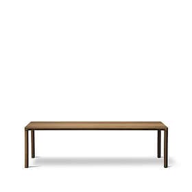 Fredericia Furniture Piloti 6715 soffbord ek rökt, höjd 35 cm