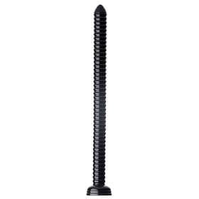 Hosed Ribbed Anal Snake 51 cm