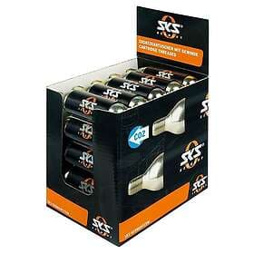 SKS Threaded 25 Units Co2 Cartridge Svart 16g