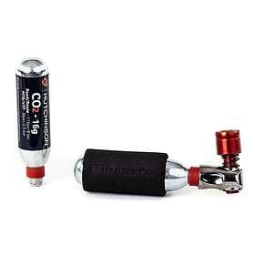 Hutchinson 16g Co2 Cartridges And Valve Connector Kit Silver 16g