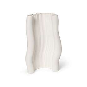 Ferm Living Moire Vase Benvit