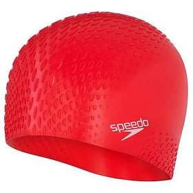 Speedo Bubble Active Swimming Cap Röd
