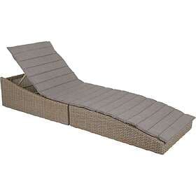 Brafab Ceibo Sunbed 66x202x76 cm, Beige Konstrotting
