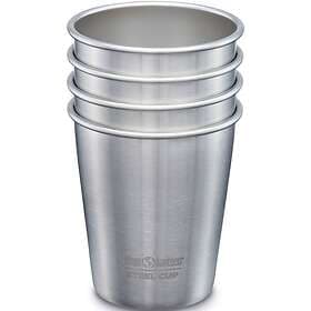 Klean Kanteen Steel Cup Mug 30cl 4-pack