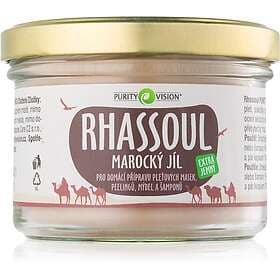 Purity Vision Rhassoul Moroccan clay for making face masks, scrubs, soaps and sh