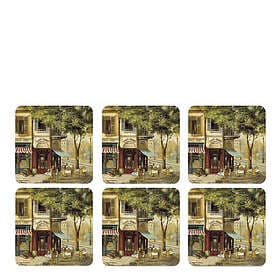 Pimpernel Parisian Scenes Coasters 6-pack
