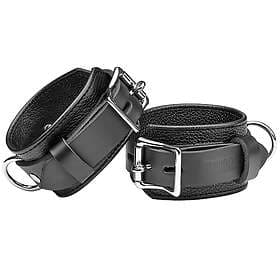 Strict Leather Deluxe Låsbara Handledsmanchetter Svart