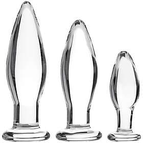 Sinful BumBum Analpluggar i Glas Set Klar