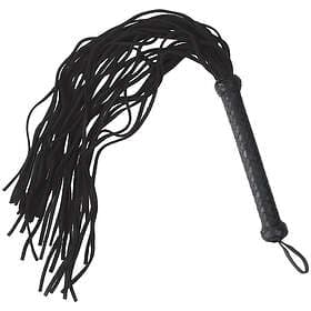 Obaie Premium Flogger av Äkta Läder Svart