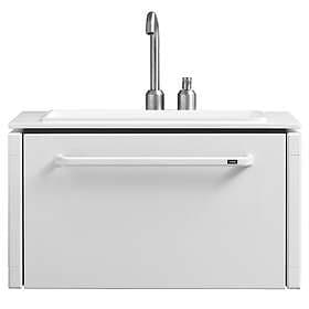 Vipp 981 Modul Till Badrum, Liten Vit Stainless Steel stål