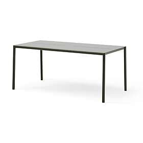 New Works May Table 85x170 cm, Dark Green Steel