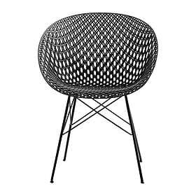Kartell Matrix Stol Utomhus, Svart Metall