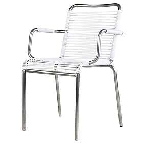 Fiam Mya Spaghetti Karmstol, Vit Aluminium