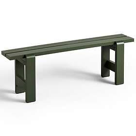 Hay Weekday Bench 23x140 cm, Oliv Olivgrön Furu