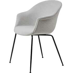 GUBI Bat Matstol Upholstered / Conical Base, Remix 3 123 Steel