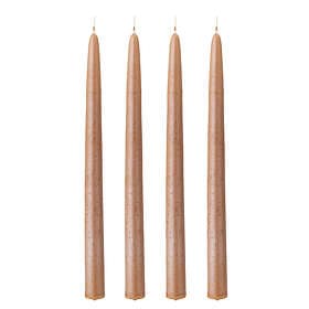 Bloomingville Shimmer Candles 4pcs Light Brown