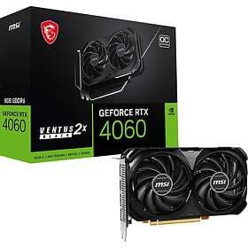 MSI GeForce RTX 4060 Ventus 2X Black OC 8GB