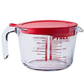 Pyrex Measuring Jug with Silicone Lid 1L