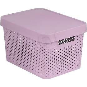 Curver Infinity 17L Transparent Storage Box Pink