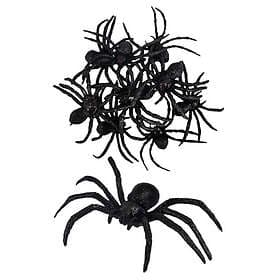 Spooky Black Spiders