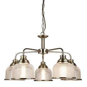 Searchlight Bistro II 5L taklampa (Antikmässing)