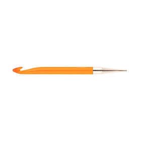 KnitPro Trendz Udskiftelige Hæklenåle Akryl 10.00mm Orange til Tunesis