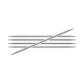 KnitPro Nova Metal Strumpsticka Mässing 15 cm 3.75mm