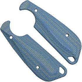 CRKT Flytanium Flex Scales for Minimalist Blue Canvas Micarta FLY-1100BL
