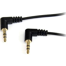 StarTech Slim 3.5mm (angled) - 3.5mm (angled) 0.9m