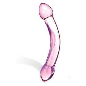 Gläs Double Trouble Glass Dildo