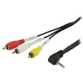 AV-uttag 3.5mm 3xRCA