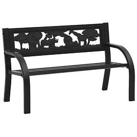 vidaXL Barnbench 86 cm steel 317773
