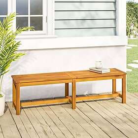 vidaXL Trädgårdsbench 150x35x45 cm massivt akaciaträ 319420