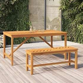 vidaXL Garden Bench 110 cm Solid Acacia Wood 362237