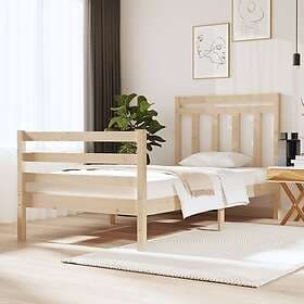 vidaXL Bed Frame massivt trä 90x190 cm 3FT 3105280