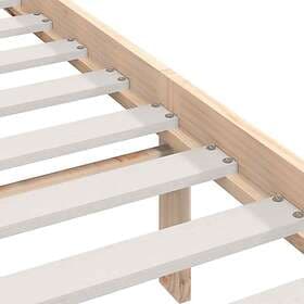 vidaXL Bed Frame massivt trä 90x190 cm 3101053