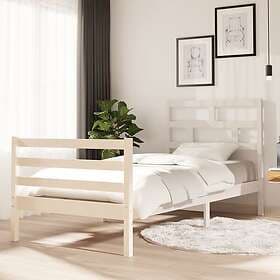 vidaXL Bed Frame 90x200 cm solid pine single bed