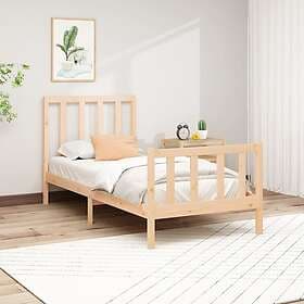 vidaXL Bed Frame massiv furu 90x200 cm 3106688