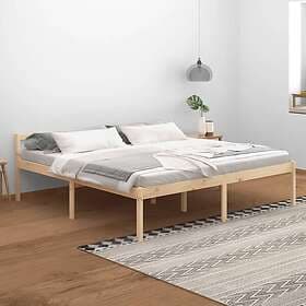 vidaXL Bed Frame massiv furu 200x200 cm 810634