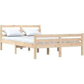 vidaXL Bed Frame massivt trä 160x200 cm 814829
